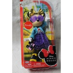 Disney Minnie Mouse City Style Doll Size 9"(NEW)